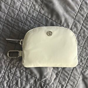 NEW UNUSED Lululemon White Coin Purse